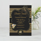 Het Grote Gatsby Vrijgezellenfeest Kaart (Staand voorkant)