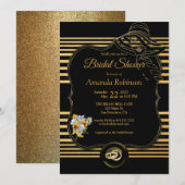 Het Grote Gatsby Vrijgezellenfeest Kaart (Voorkant / Achterkant)