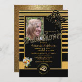 Het Grote Gatsby Vrijgezellenfeest Kaart (Voorkant / Achterkant)