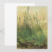 Het grote (Grote) stuk Turf van Albrecht Durer (Voorkant / Achterkant)