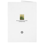 Het grote (Grote) stuk Turf van Albrecht Durer (Achterkant)