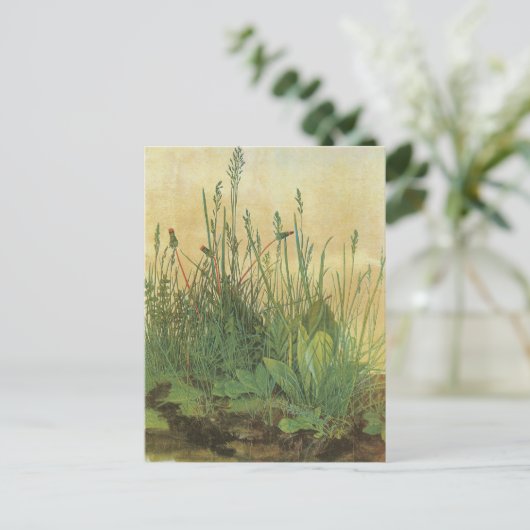 Het grote (Grote) stuk Turf van Albrecht Durer Briefkaart (Staand voorkant)
