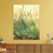 Het grote (Grote) stuk Turf van Albrecht Durer Canvas Afdruk (Insitu (Woonkamer))
