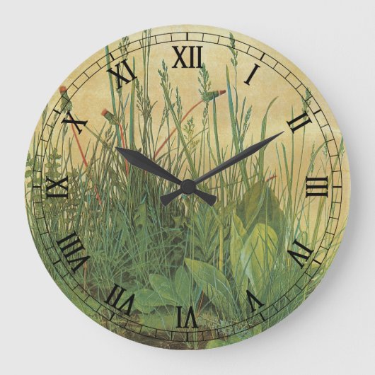 Het grote (Grote) stuk Turf van Albrecht Durer Grote Klok (Voorkant)