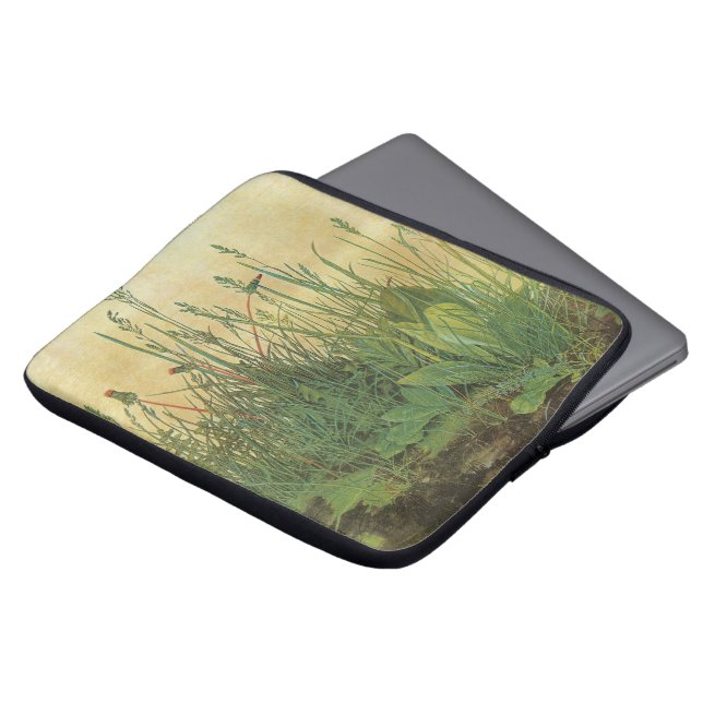 Het grote (Grote) stuk Turf van Albrecht Durer Laptop Sleeve (Voorkant top)