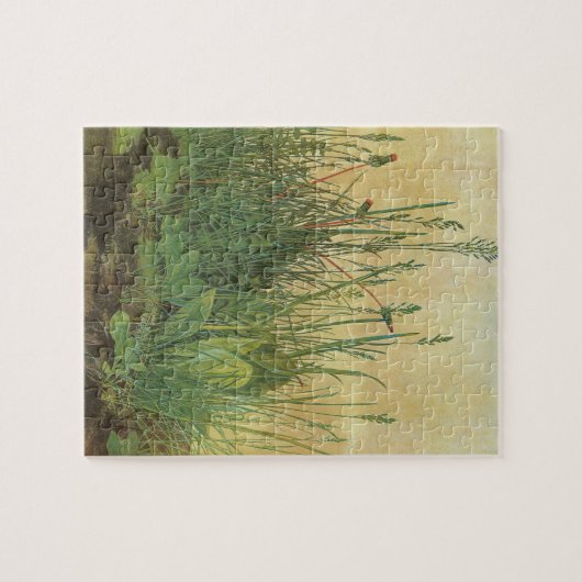 Het grote (Grote) stuk Turf van Albrecht Durer Legpuzzel (Horizontaal)