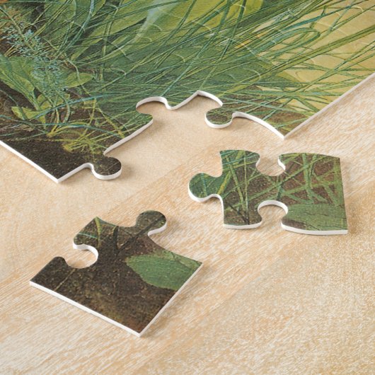 Het grote (Grote) stuk Turf van Albrecht Durer Legpuzzel (Zijkant)