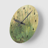 Het grote (Grote) stuk Turf van Albrecht Durer Ronde Klok (Hoek)