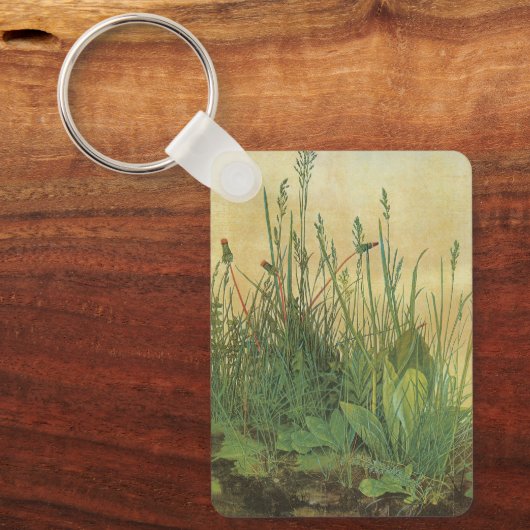 Het grote (Grote) stuk Turf van Albrecht Durer Sleutelhanger (Voorkant)