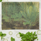 Het grote (Grote) stuk Turf van Albrecht Durer Theedoek (Gevouwen)