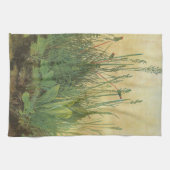 Het grote (Grote) stuk Turf van Albrecht Durer Theedoek (Horizontaal)