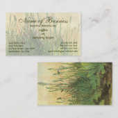 Het grote (Grote) stuk Turf van Albrecht Durer Visitekaartje (Voorkant / Achterkant)