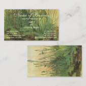 Het grote (Grote) stuk Turf van Albrecht Durer Visitekaartje (Voorkant / Achterkant)