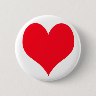 Het grote Hart van de Liefde Ronde Button 5,7 Cm
