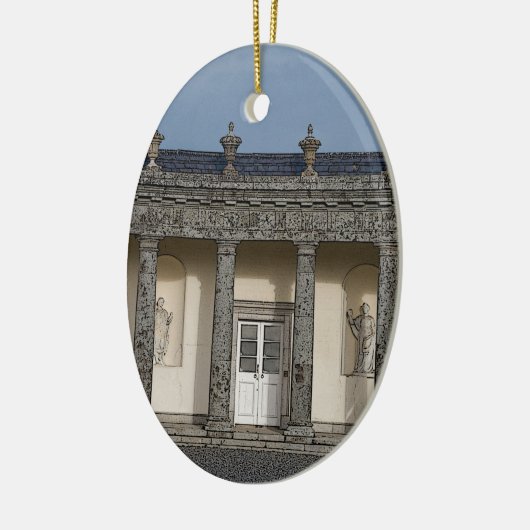 Het Grote Huis Keramisch Ornament (Links)