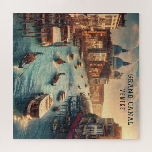 Het Grote Kanaal in Venetië Italië Reizen Legpuzzel (Horizontaal)