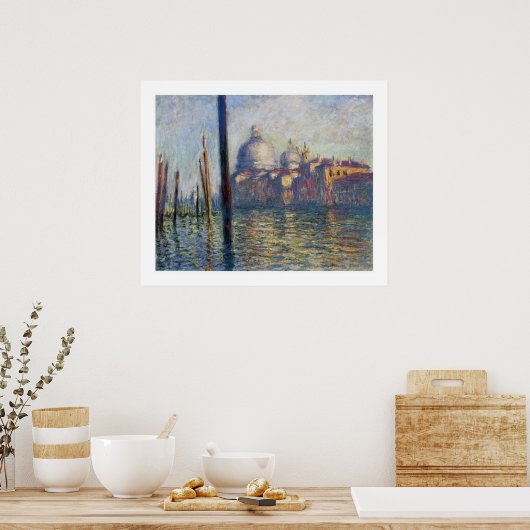 Het Grote Kanaal Poster (Keuken)