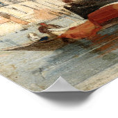 Het Grote Kanaal, Richard Parkes Bonington Fine Ar Poster (Hoek)