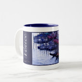 Het Grote Kanaal Tweekleurige Koffiemok (Voorkant links)