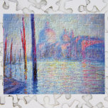 Het Grote Kanaal van Claude Monet Legpuzzel<br><div class="desc">Het Grand Canal (1908) van Claude Monet is een kunstschilderij met indrukwekkende beelden van de Santa Maria della Salute uit het centrum van het kanaal. Je kunt de gondolapalen zien die uit het water komen en naar de lucht reiken. Over de kunstenaar: Claude Monet was een oprichter van de Franse...</div>