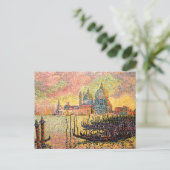 Het Grote Kanaal van Entrance, Venetië | Paul Sign Briefkaart (Staand voorkant)