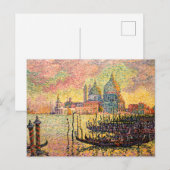 Het Grote Kanaal van Entrance, Venetië | Paul Sign Briefkaart (Voorkant / Achterkant)