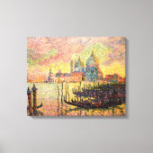 Het Grote Kanaal van Entrance, Venetië | Paul Sign Canvas Afdruk (Voorkant)