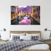 Het Grote Kanaal van het Canvas van Venice Afdruk (Insitu (Slaapkamer))