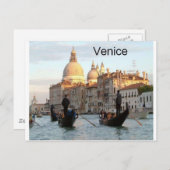 Het Grote Kanaal van Italië Venetië (St.K) Briefkaart (Voorkant / Achterkant)