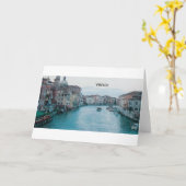 Het Grote Kanaal van Italië Venetië (St.K) Kaart (Gele Bloem)