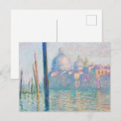 Het Grote Kanaal van Venetië door Claude Monet Briefkaart (Voorkant / Achterkant)