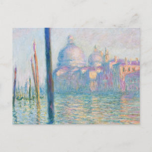 Het Grote Kanaal van Venetië door Claude Monet Briefkaart
