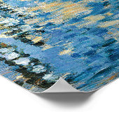 Het Grote Kanaal van Venetië door Manet - Poster (Hoek)