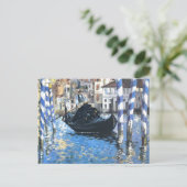 Het grote kanaal van Venetië Edouard Manet Briefkaart (Staand voorkant)