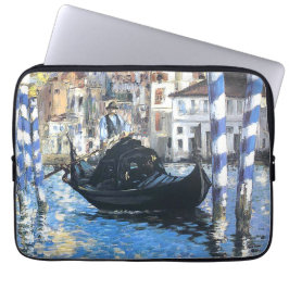 Het grote kanaal van Venetië Edouard Manet Laptop Sleeve