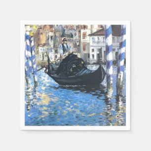 Het grote kanaal van Venetië Edouard Manet Servet