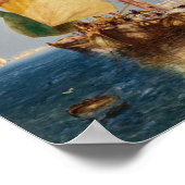 Het Grote Kanaal, Venetië (1903), van Thomas Moran Poster (Hoek)