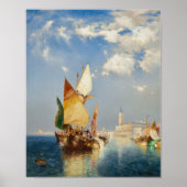 Het Grote Kanaal, Venetië (1903), van Thomas Moran Poster (Voorkant)