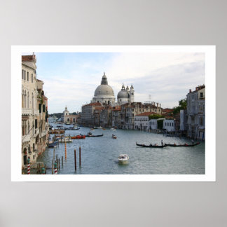 Het Grote Kanaal, Venice Framed Print