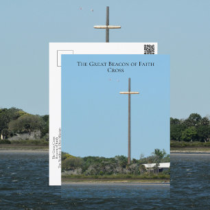Het Grote Kruisbaken van Faith St Augustine FL Briefkaart