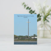 Het Grote Kruisbaken van Faith St Augustine FL Briefkaart (Staand voorkant)