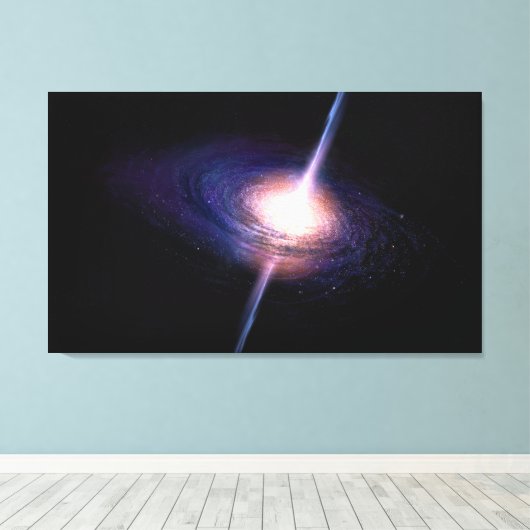 Het grote ontwerp canvas afdruk (Insitu (Houten vloer))