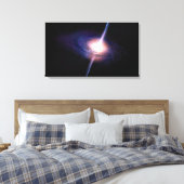 Het grote ontwerp canvas afdruk (Insitu (Slaapkamer))