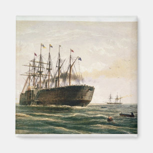 Het Grote Oosten is op 23 juli 1865 van start gega Magneet