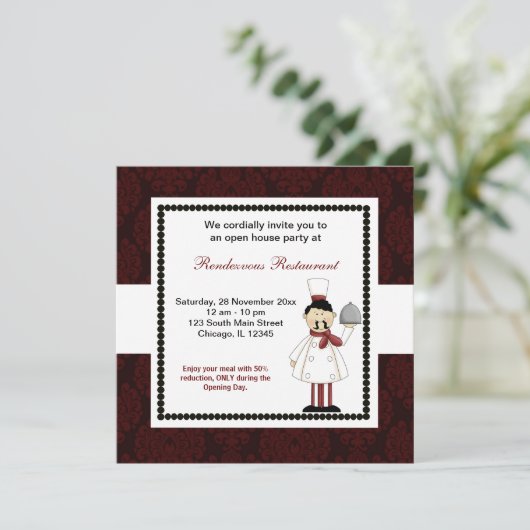 Het grote Openen Kaart (Staand voorkant)