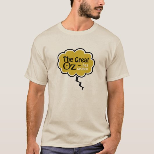 Het Grote Oz t-shirt (Voorkant)