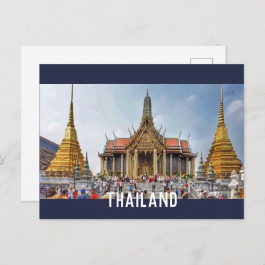 Het Grote Paleis Bangkok Thailand Briefkaart (Voorkant / Achterkant)