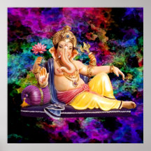 Het Grote Poster Ganesh Ganapati
