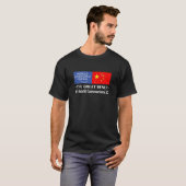 Het grote resetten - het is wereldcommunisme 3.0 t-shirt (Voorkant volledig)