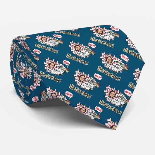 Het grote resetten stropdas (Opgerold)